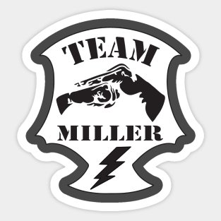 Team Miller Sport Jujitsu Logo Sticker